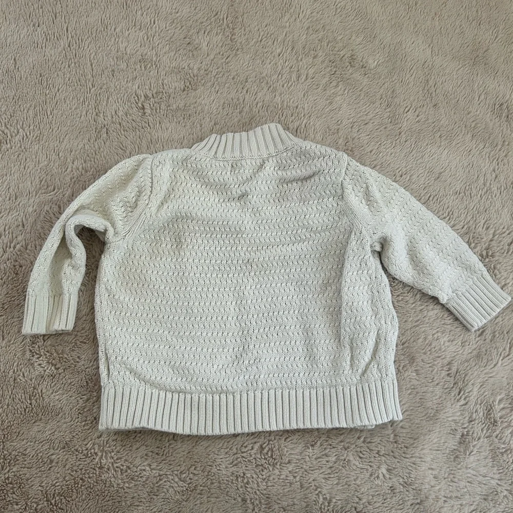Old navy cream knit cardigan
